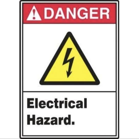 Accuform ANSI DANGER Safety SignS ELECTRICAL MRLC117XV MRLC117XV